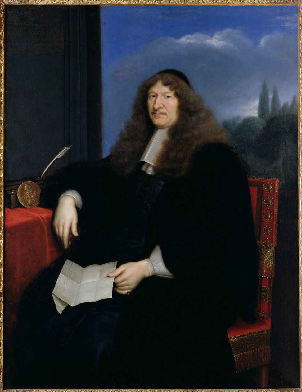 Jacques Tubeuf (1606-1670) Président de la Chambre des Comptes - Pierre Mignard