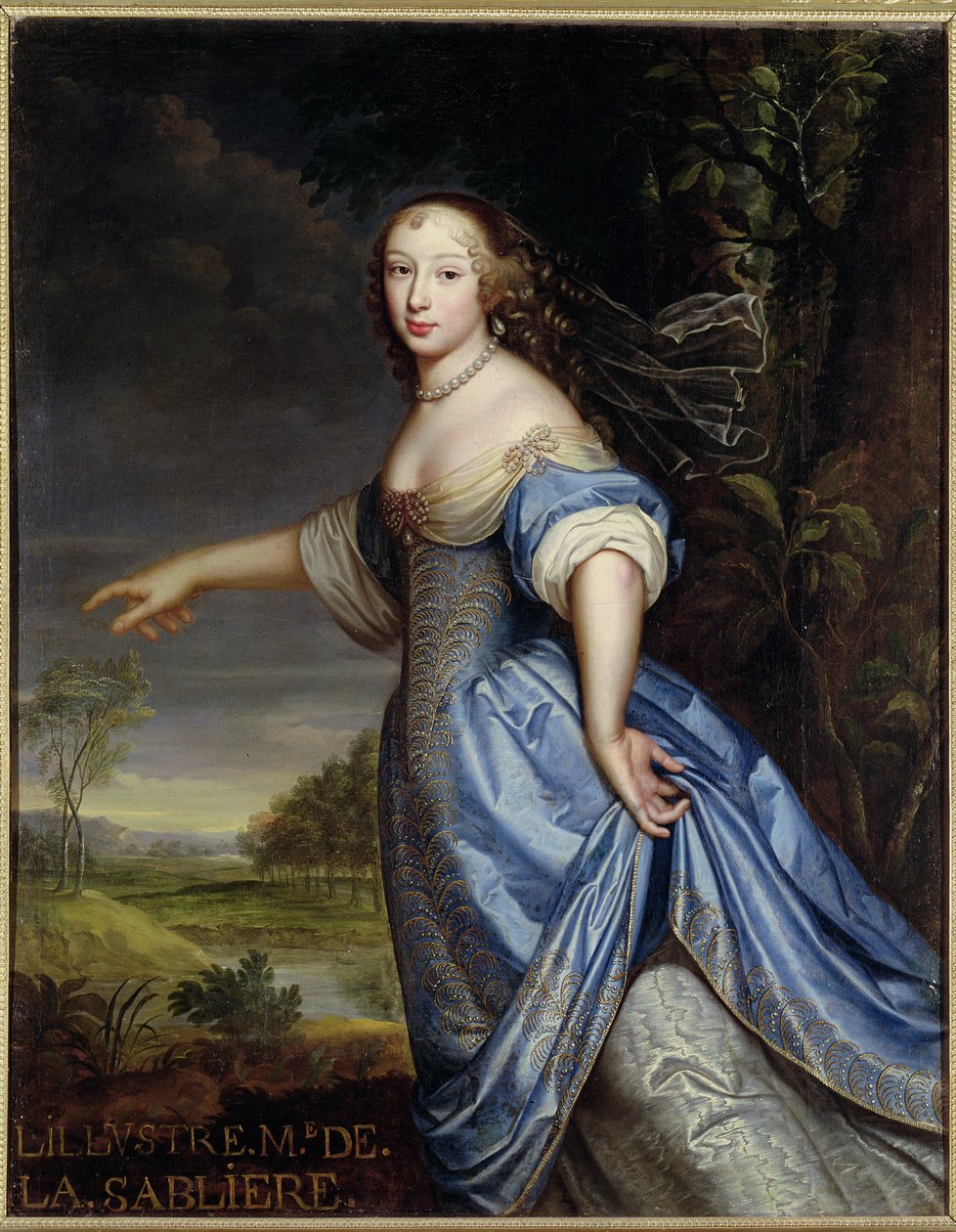Portrait de Madame de la Sablière - Pierre Mignard