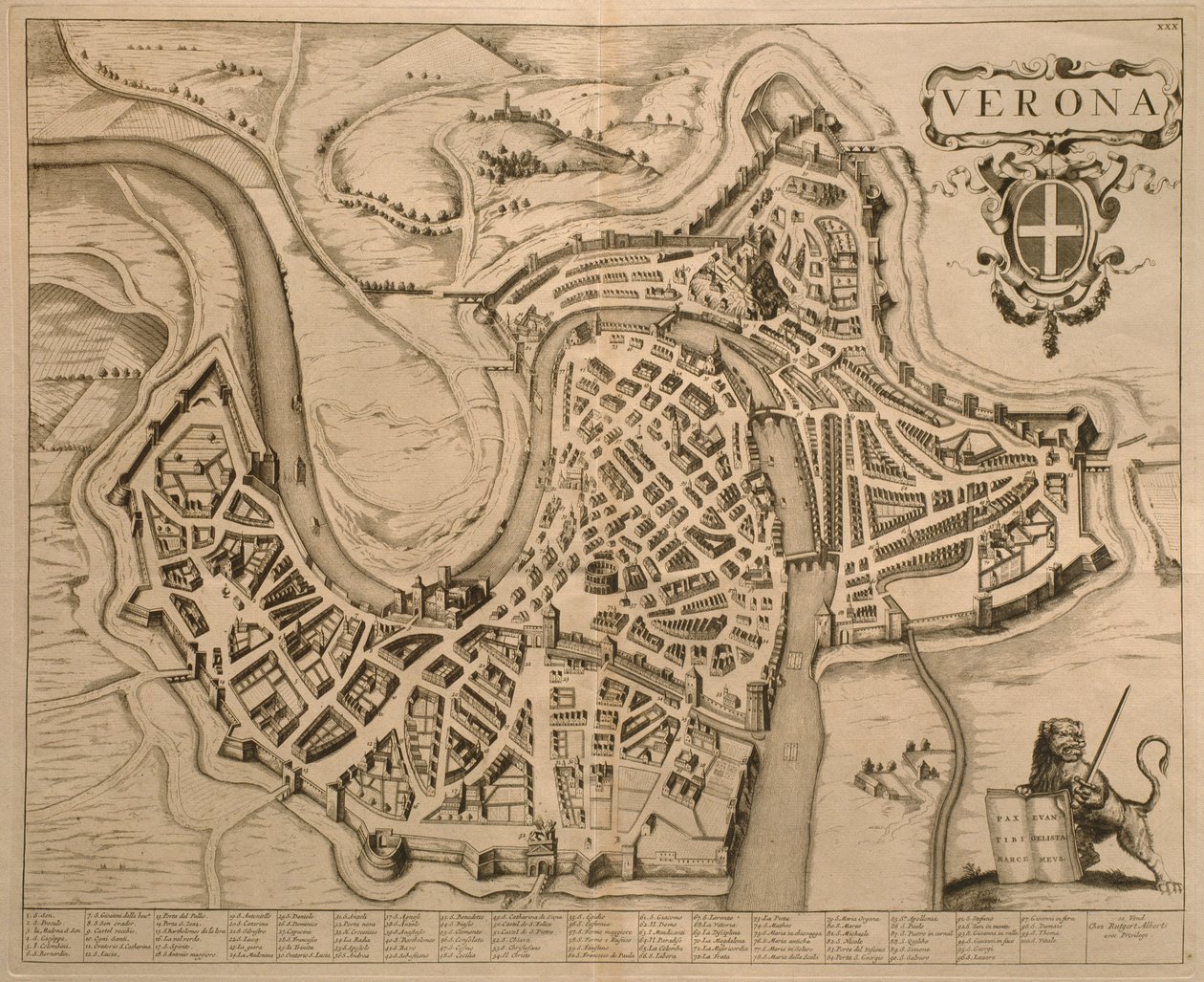Carte de Vérone, de 