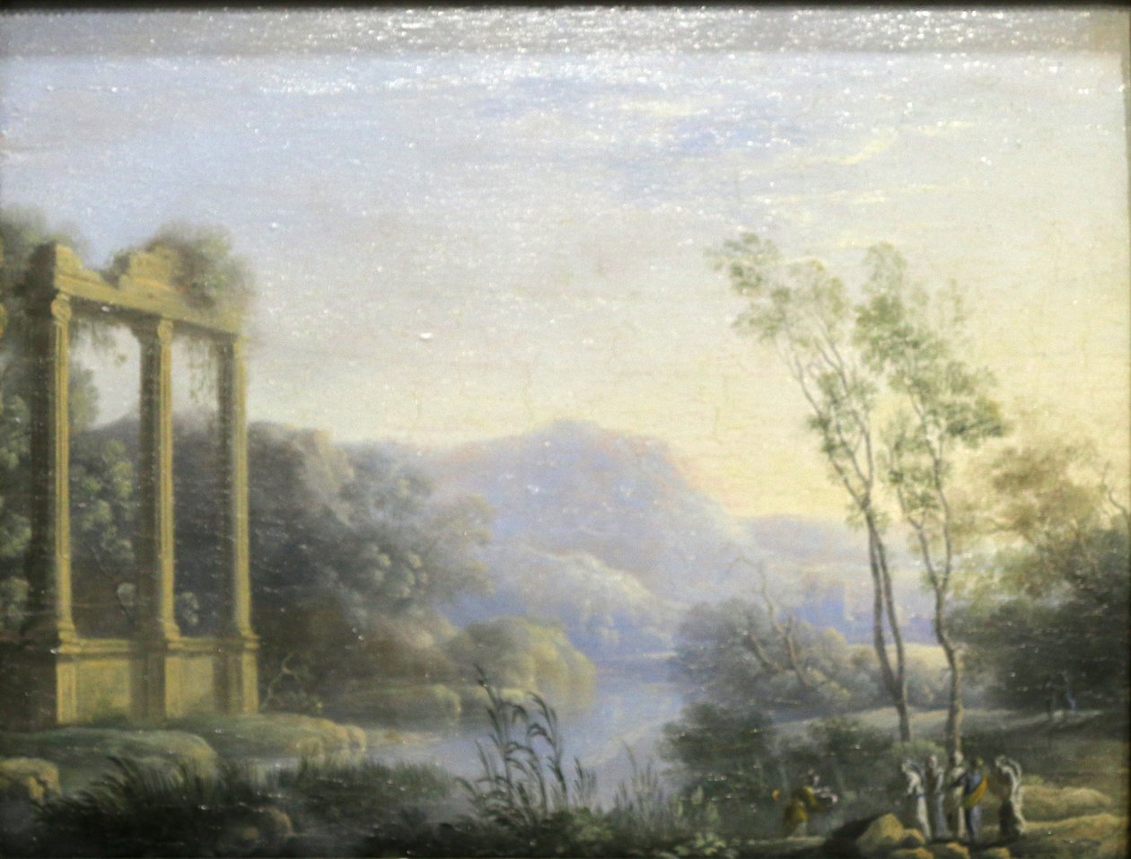 Paysage avec Moïse sauvé des eaux - Pierre Patel