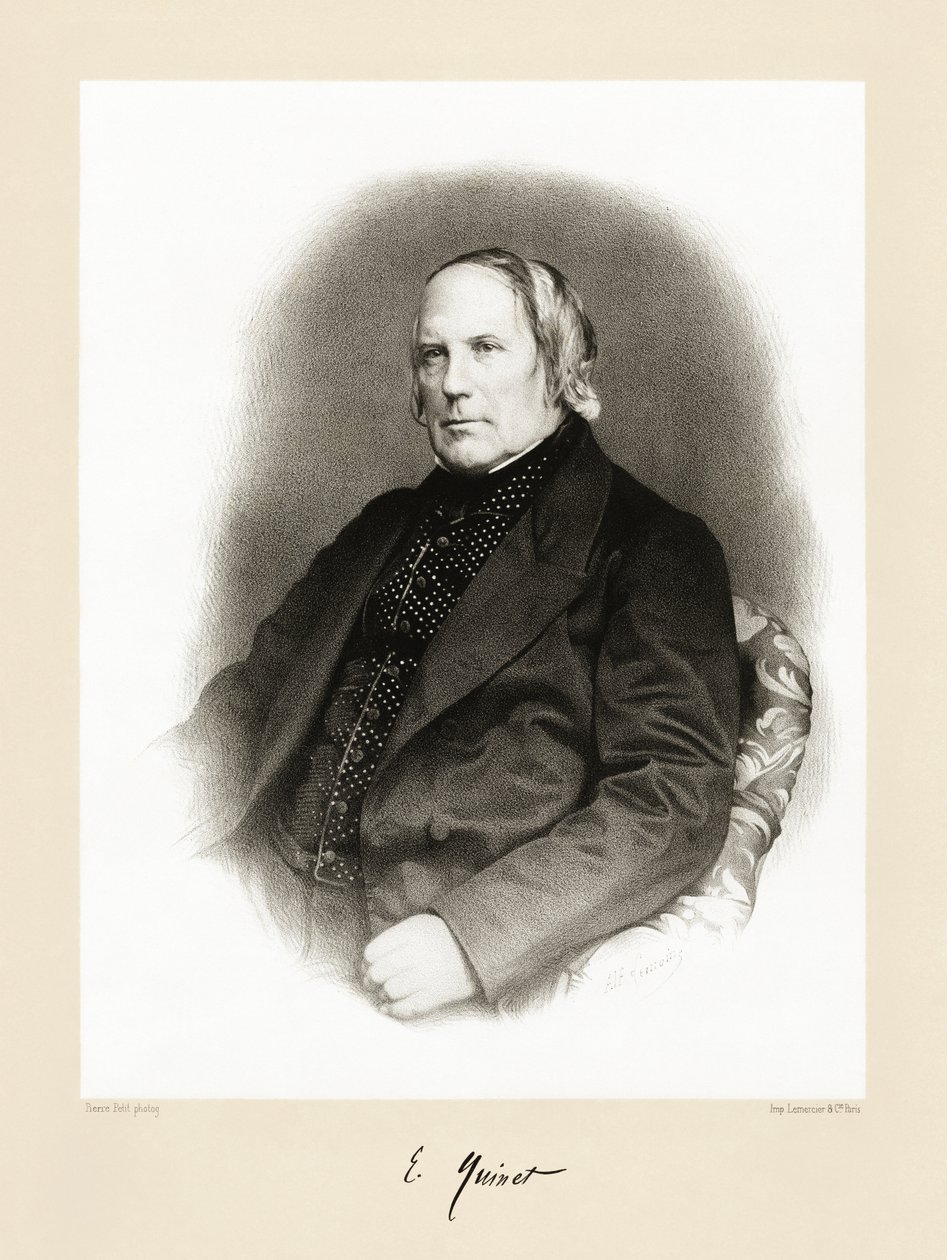 Edgar Quinet, 1865-66 - Pierre Petit