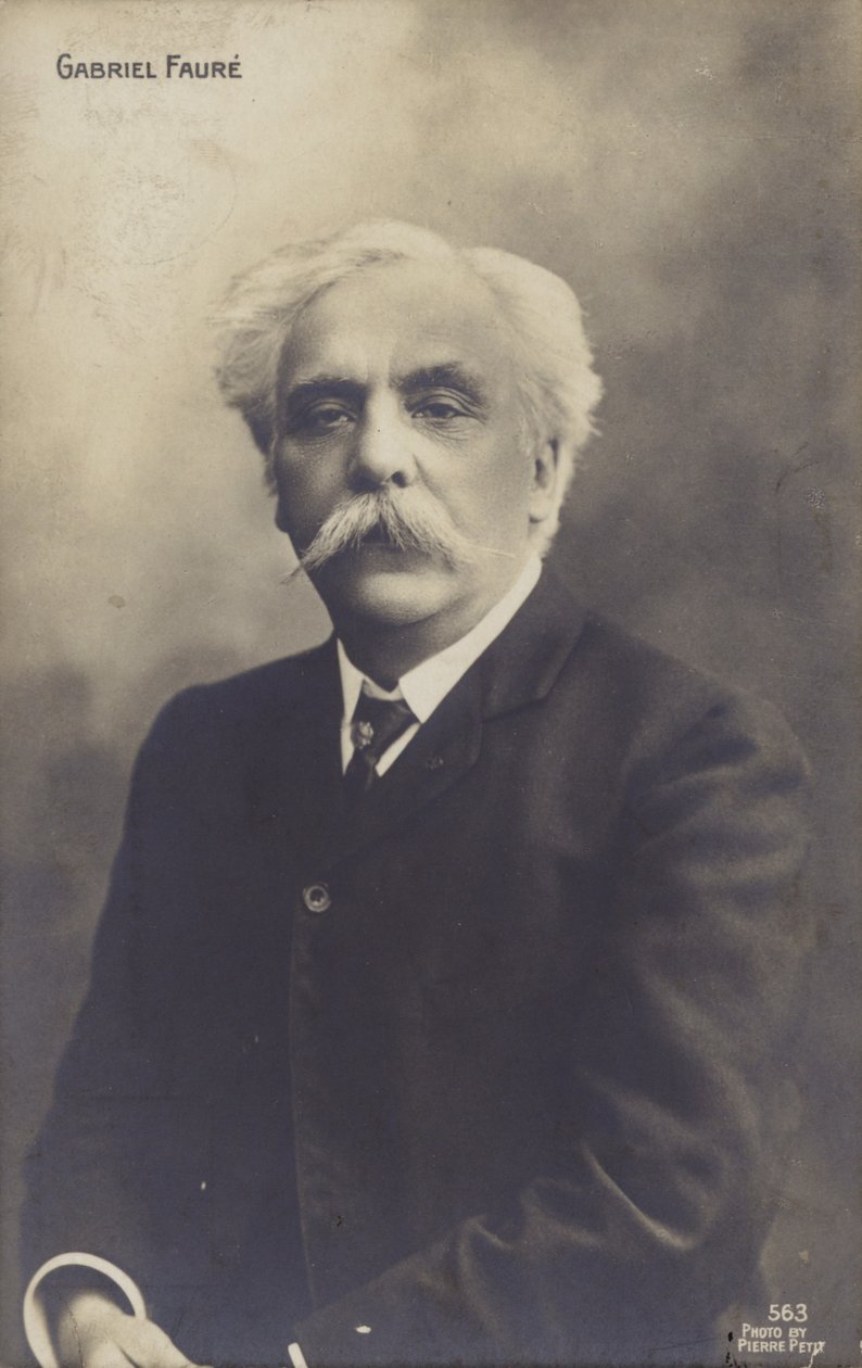 Gabriel Fauré, compositeur, organiste, pianiste et professeur français (1845-1924) - Pierre Petit