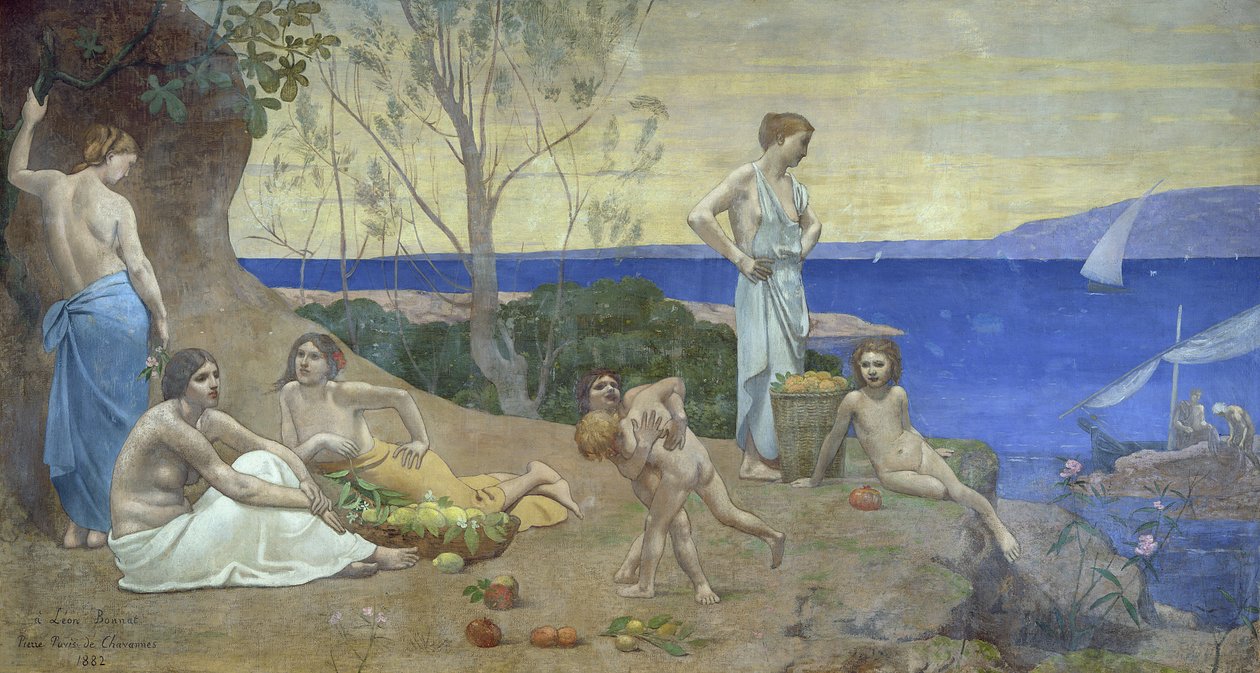 Doux Pays, 1882 - Pierre Puvis de Chavannes
