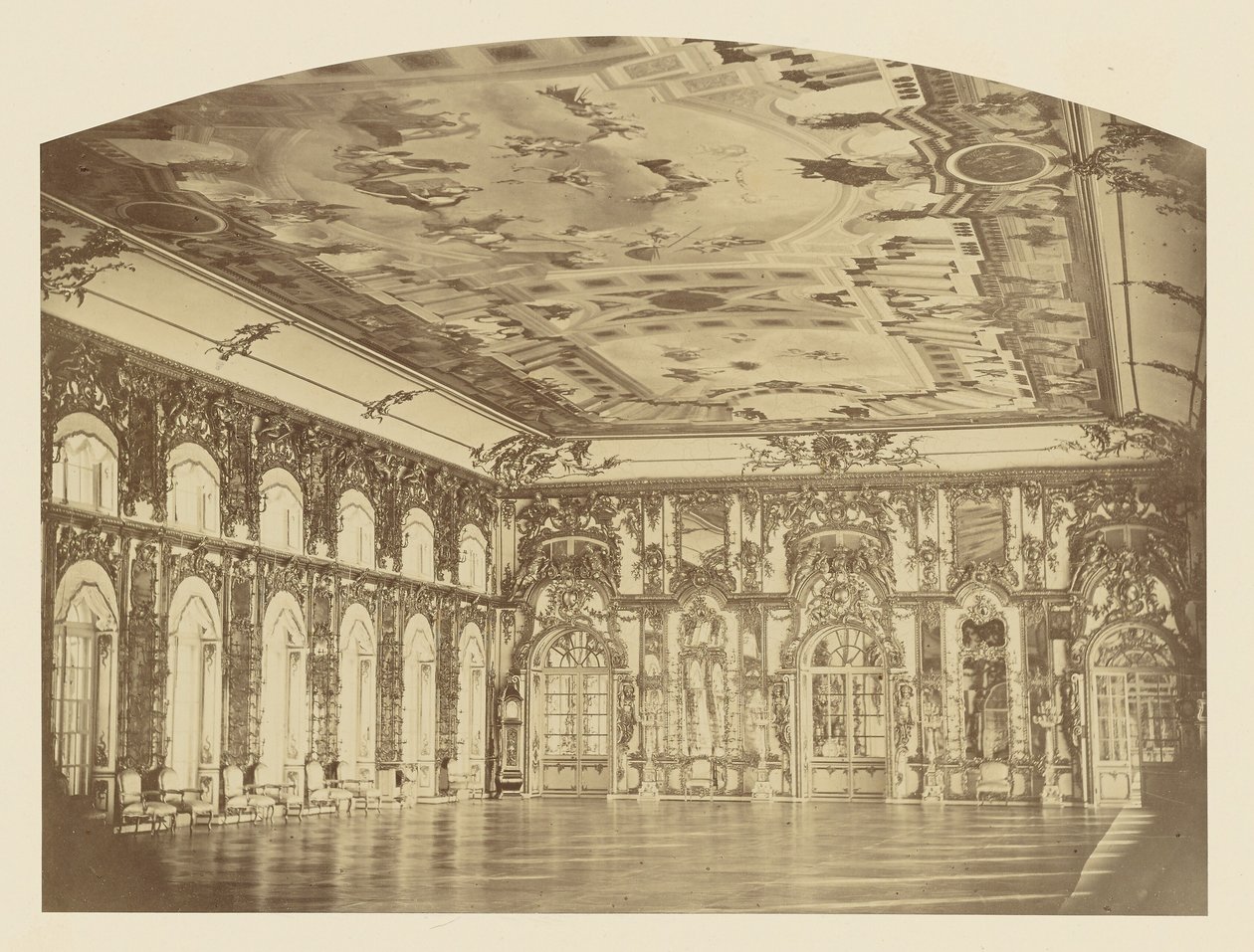 Palais de Tsarskoe-Selo, Grande Salle - Pierre Ambrose Richebourg