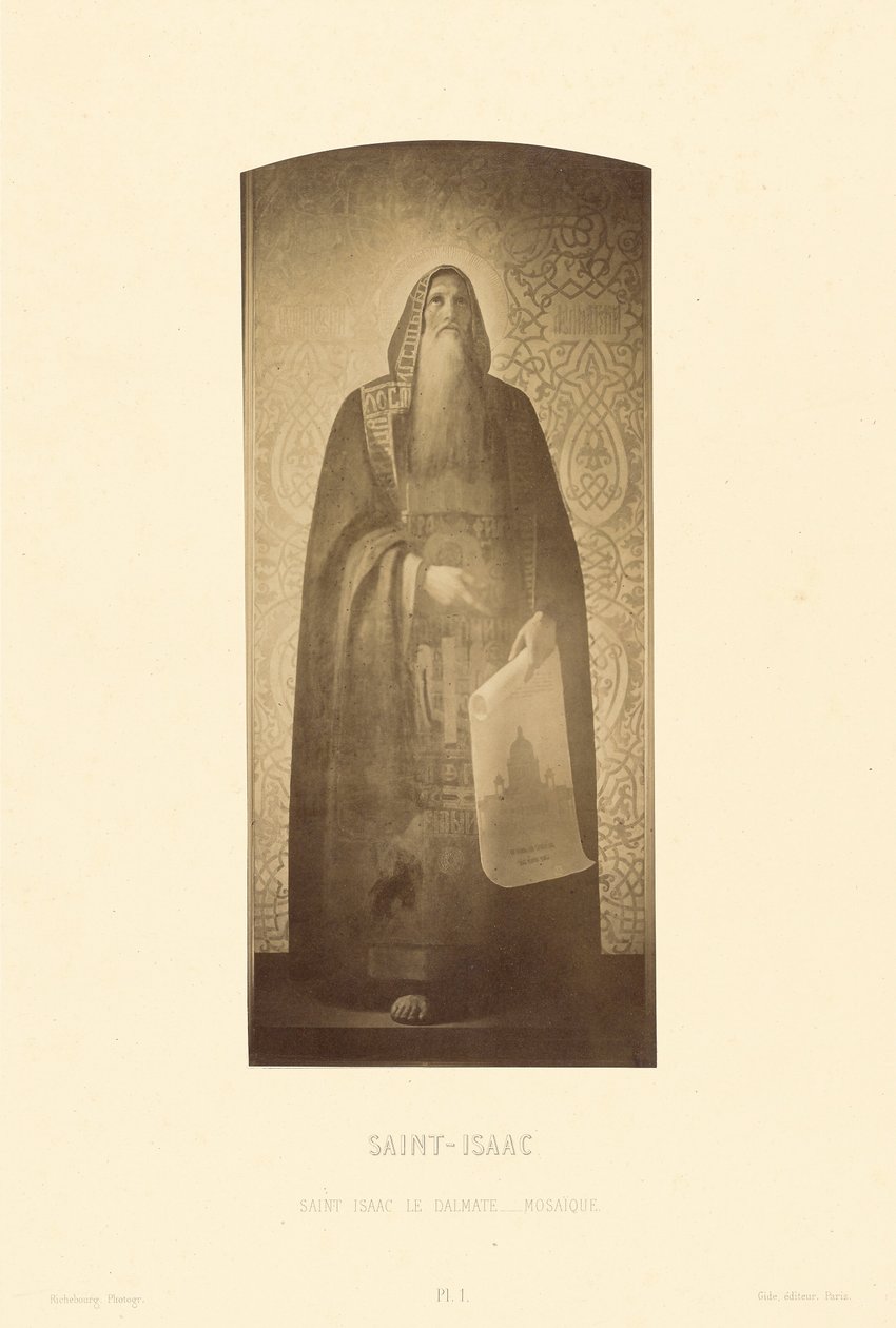 Saint Isaac le Dalmate, Mosaïque - Pierre Ambrose Richebourg
