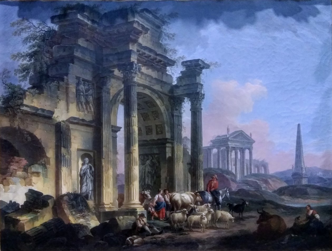Français :  Arc de triomphe - Pierre Antoine Demachy