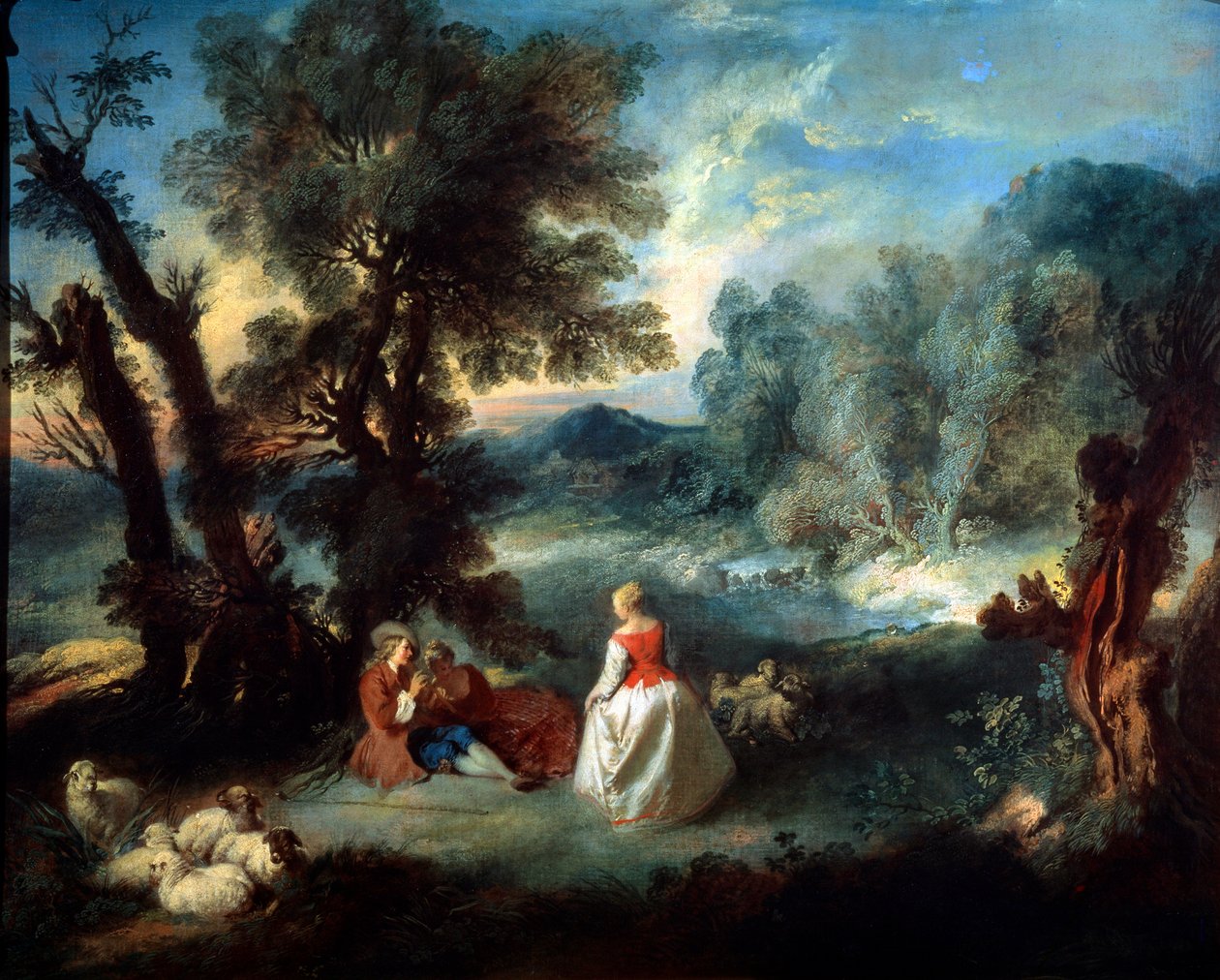 Scène pastorale, 1730s - Pierre Antoine Quillard