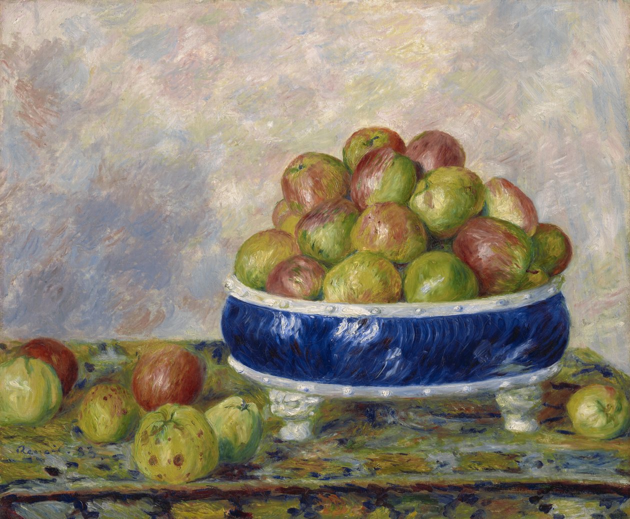 Pommes dans un plat, 1883 - Pierre Auguste Renoir