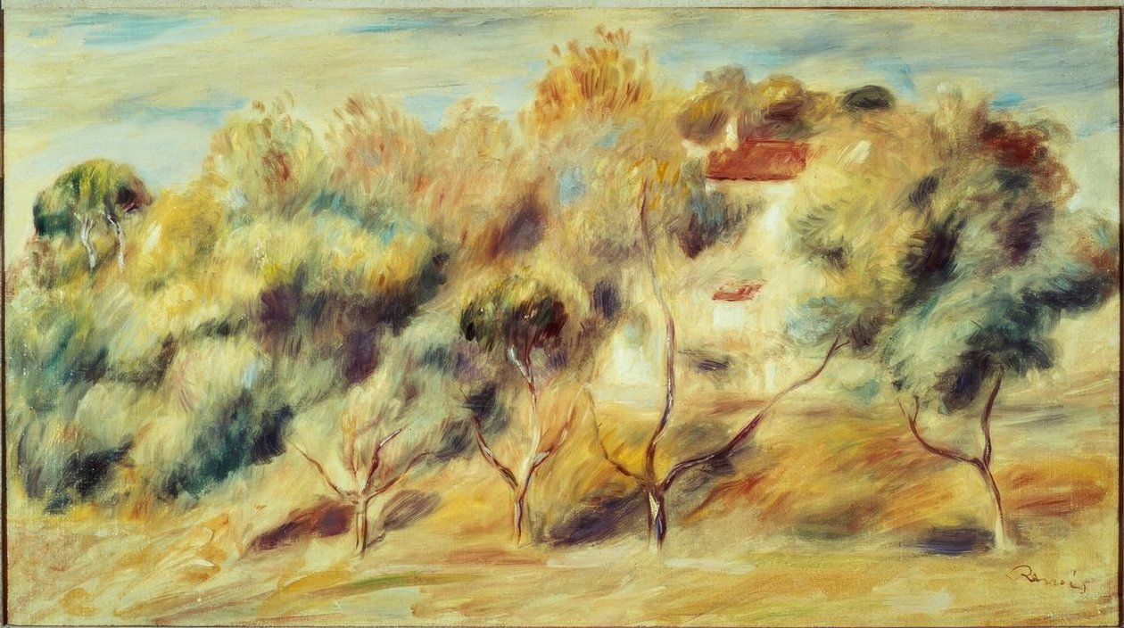 Cagnes - Pierre Auguste Renoir