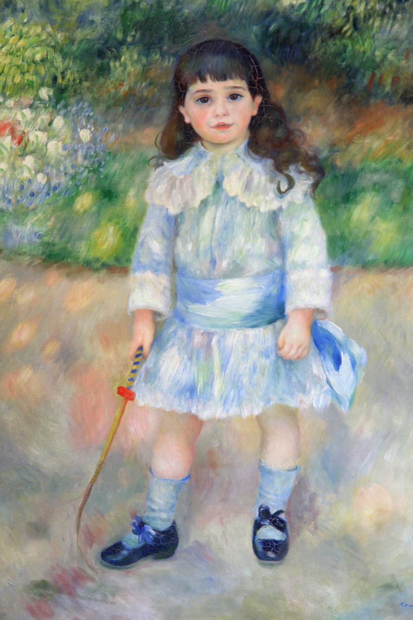 Enfant avec un fouet - Pierre Auguste Renoir