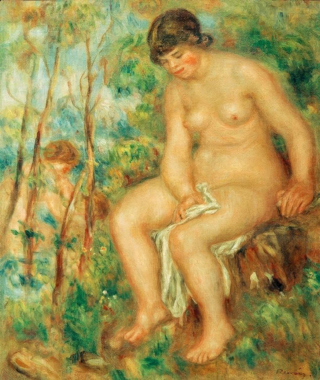 La Baigneuse - Pierre Auguste Renoir