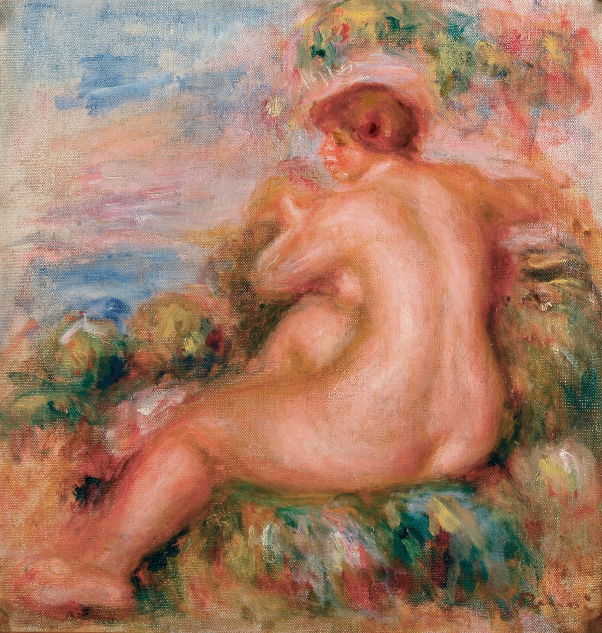 Nu féminin dans un paysage, 1915 - Pierre Auguste Renoir
