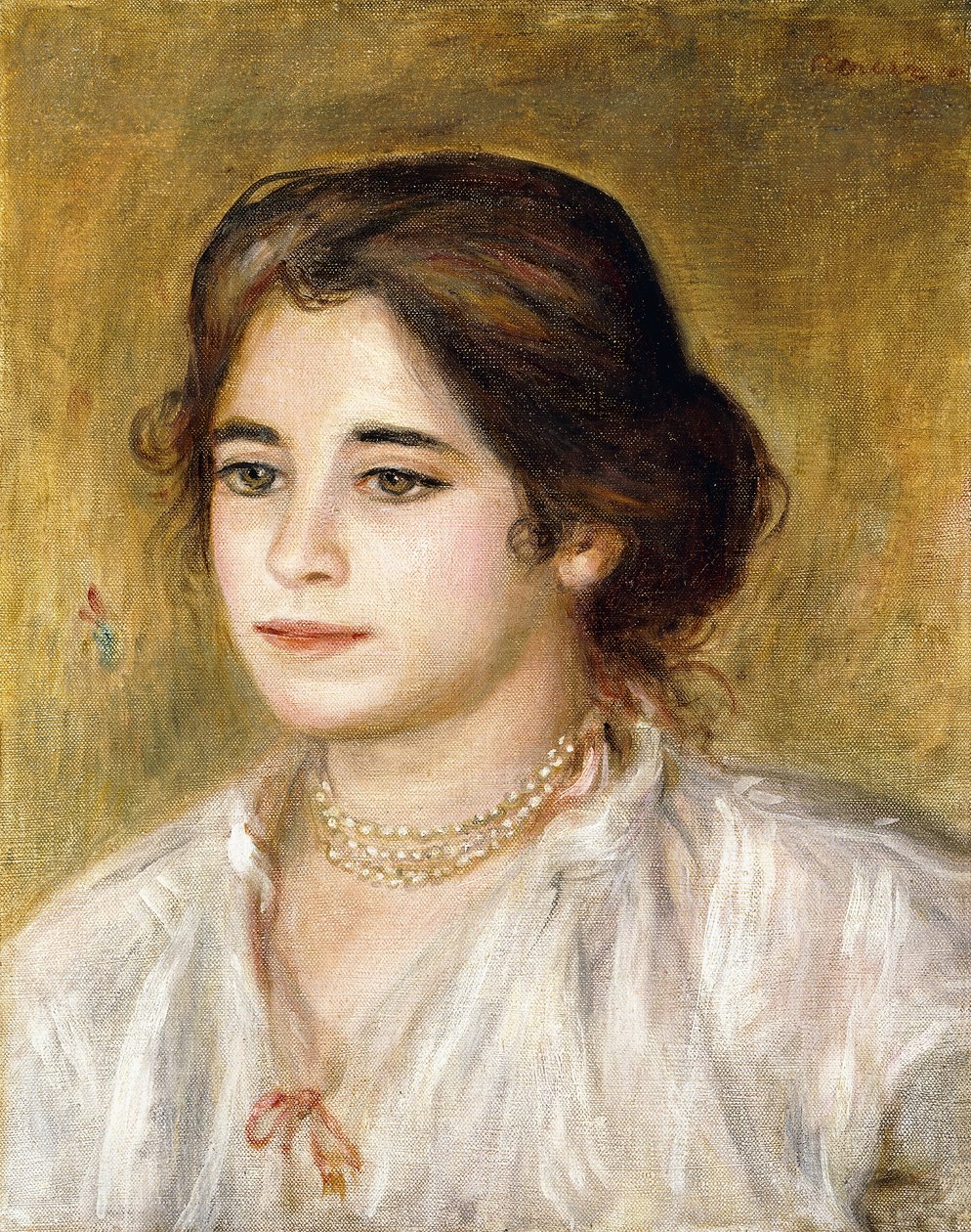 Gabrielle au Collier, 1906 - Pierre Auguste Renoir