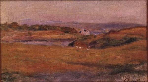Paysage vallonné - Pierre Auguste Renoir