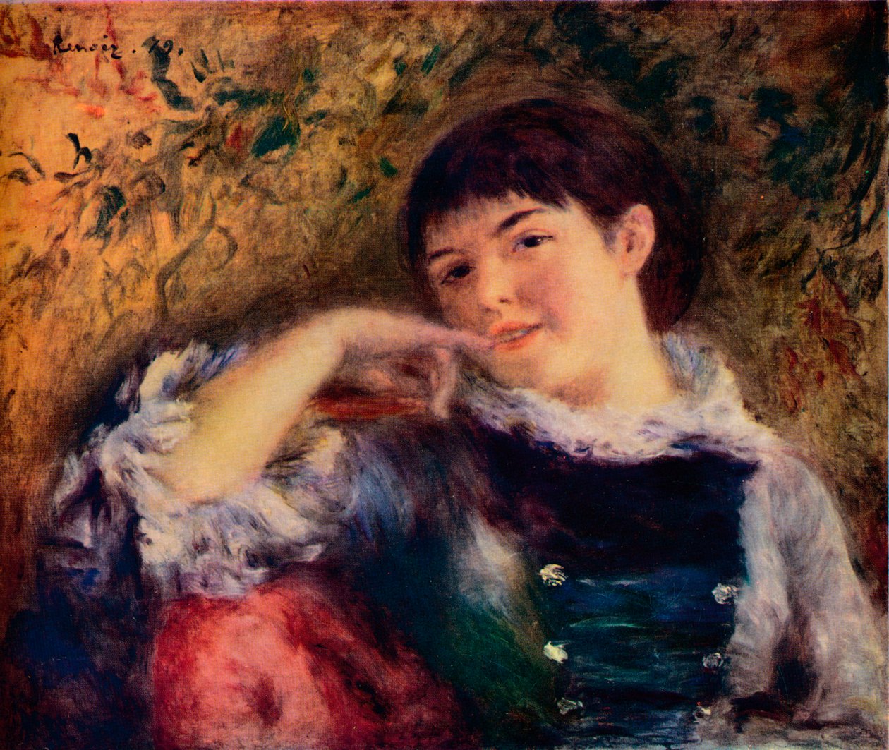 La Songeuse, XIXe siècle - Pierre Auguste Renoir