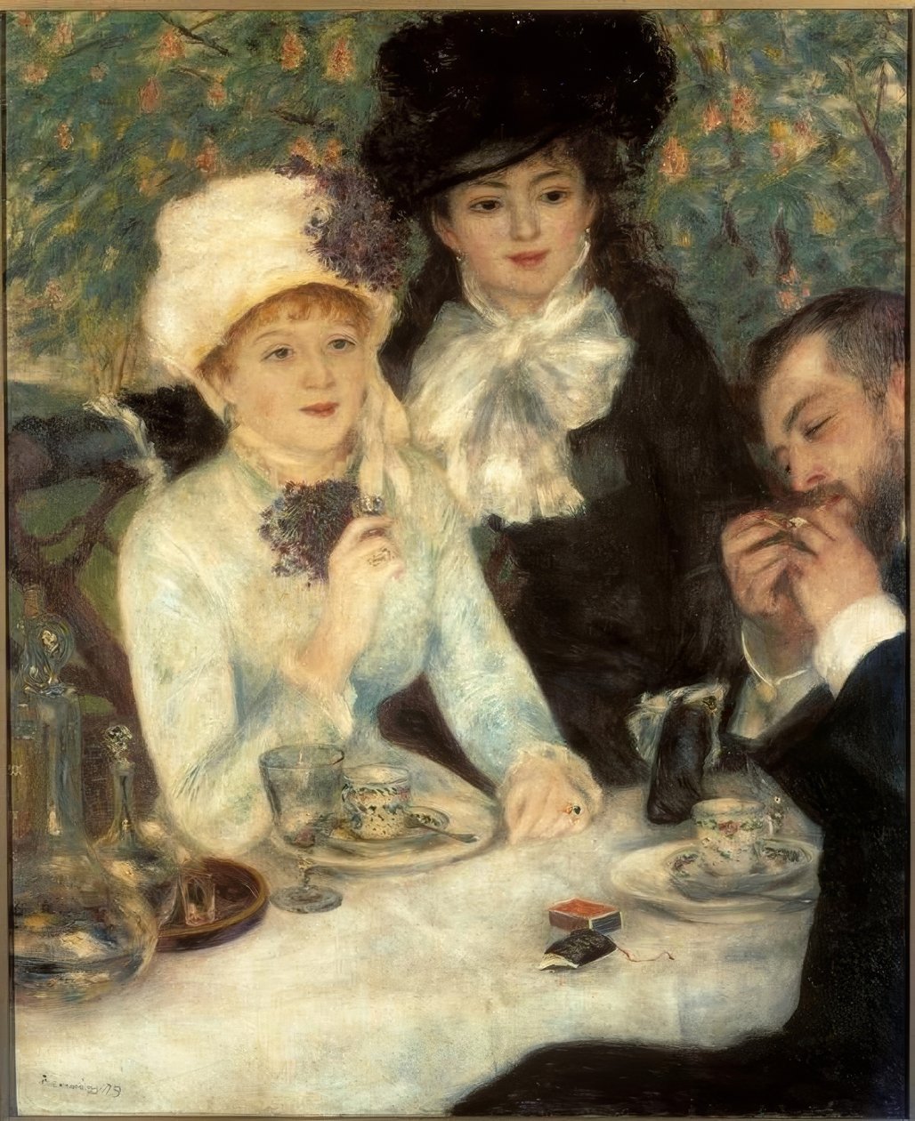 La fin du déjeuner - Pierre Auguste Renoir
