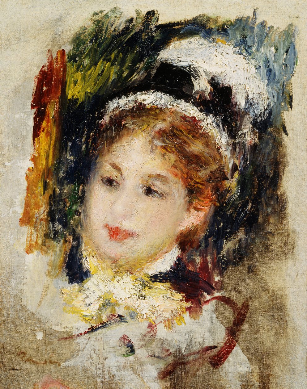 Dame en tenue de ville, 1875 - Pierre Auguste Renoir