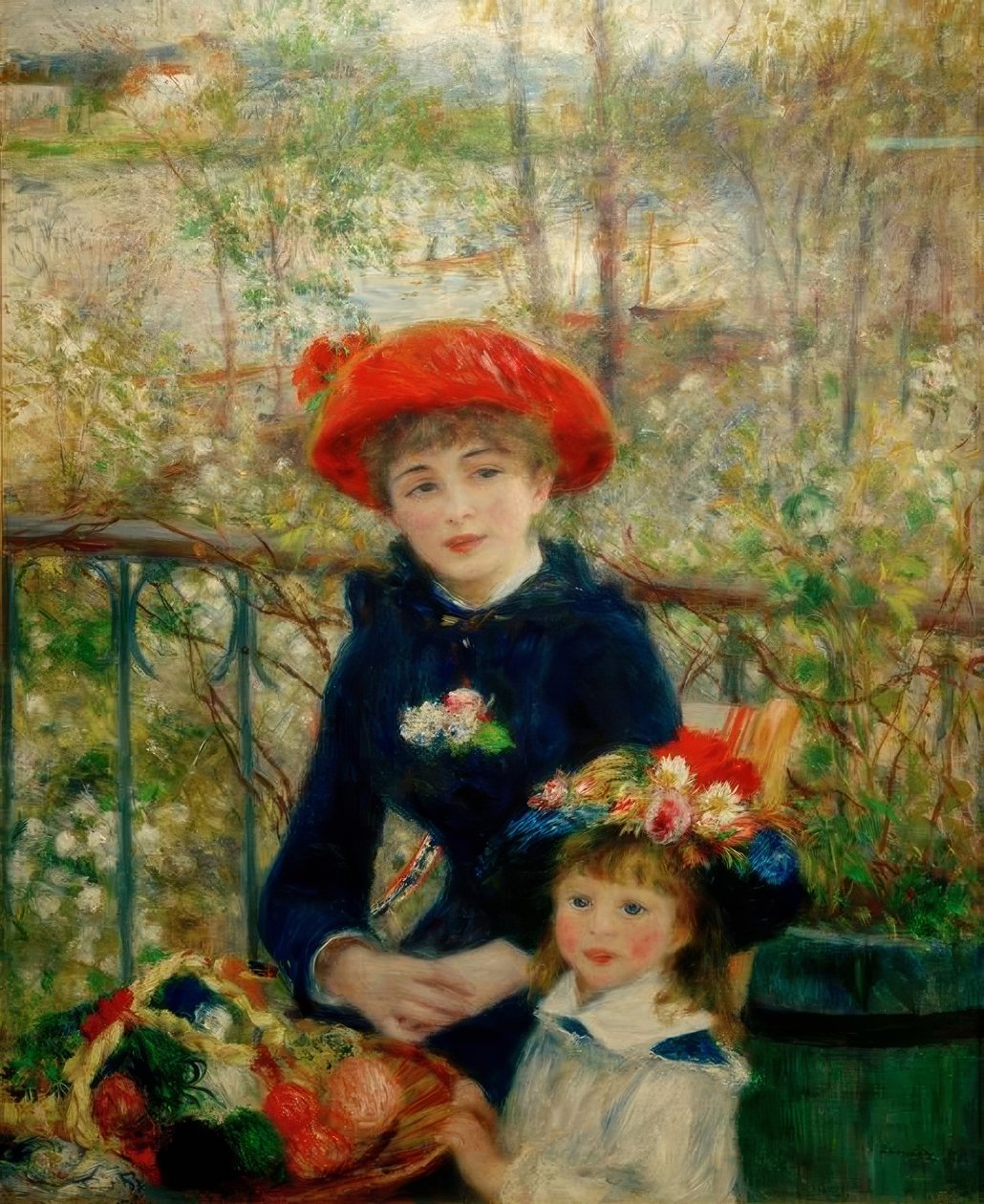 Les deux Sœurs (sur la Terrasse) - Pierre Auguste Renoir