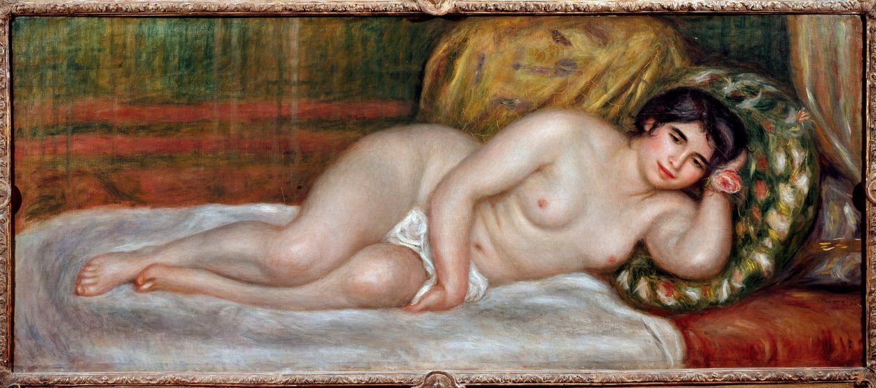Femme nue couchée (Gabrielle) - Pierre Auguste Renoir