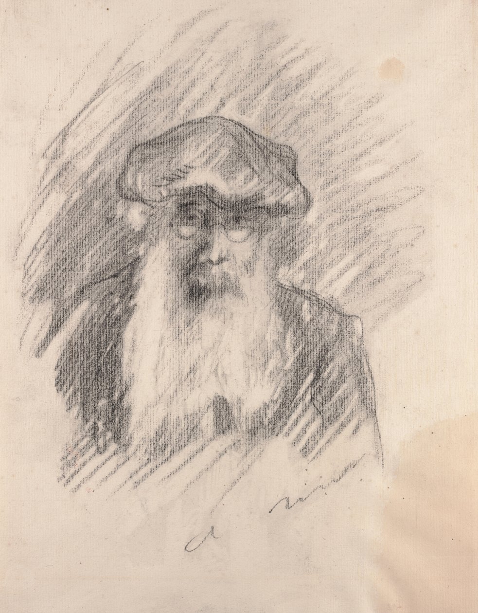 Portrait de Camille Pissarro, vers 1893-94 - Pierre Auguste Renoir
