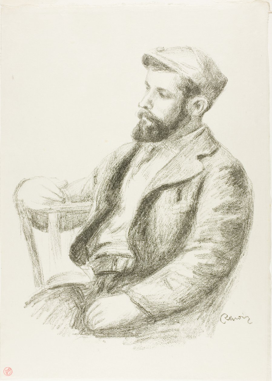 Portrait de Louis Valtat - Pierre Auguste Renoir
