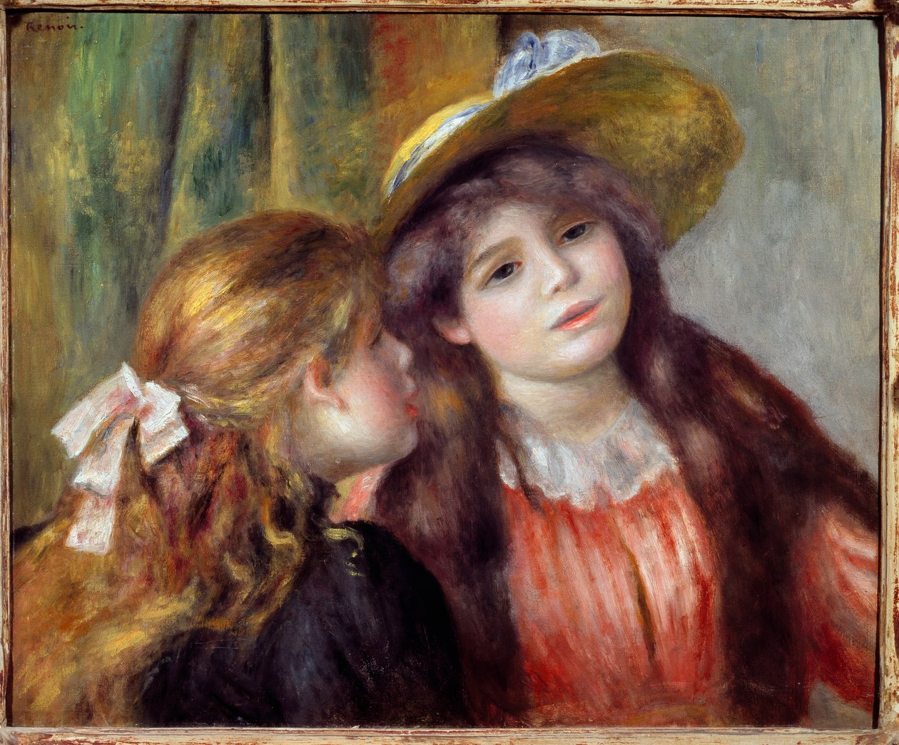 Portrait de deux filles - Pierre Auguste Renoir