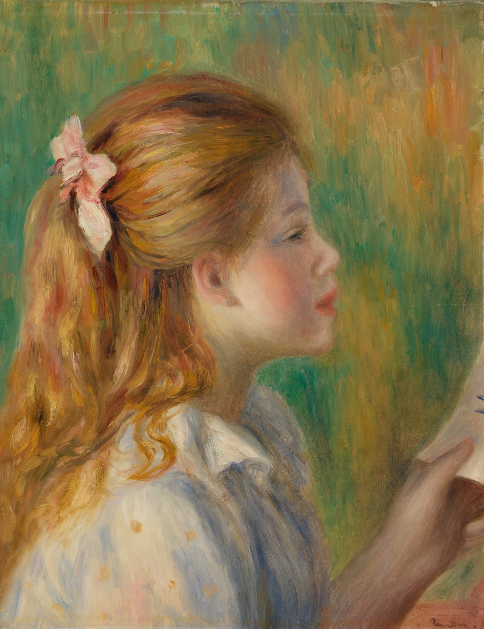 La Lecture - Pierre Auguste Renoir