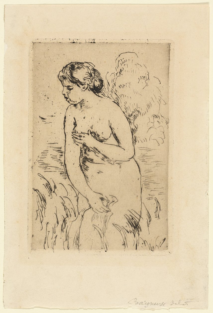 Baigneuse debout - Pierre Auguste Renoir