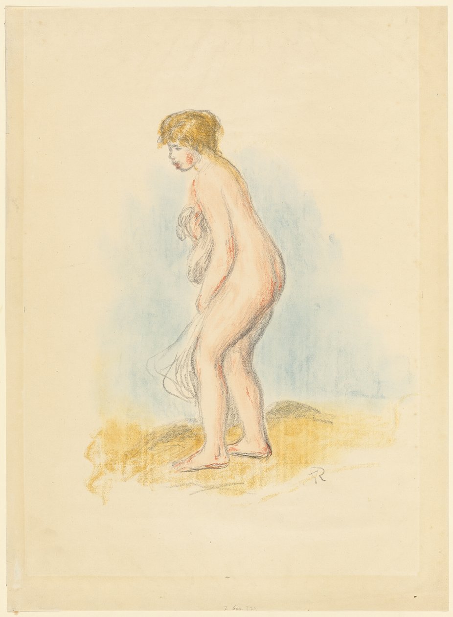 Baigneuse debout - Pierre Auguste Renoir