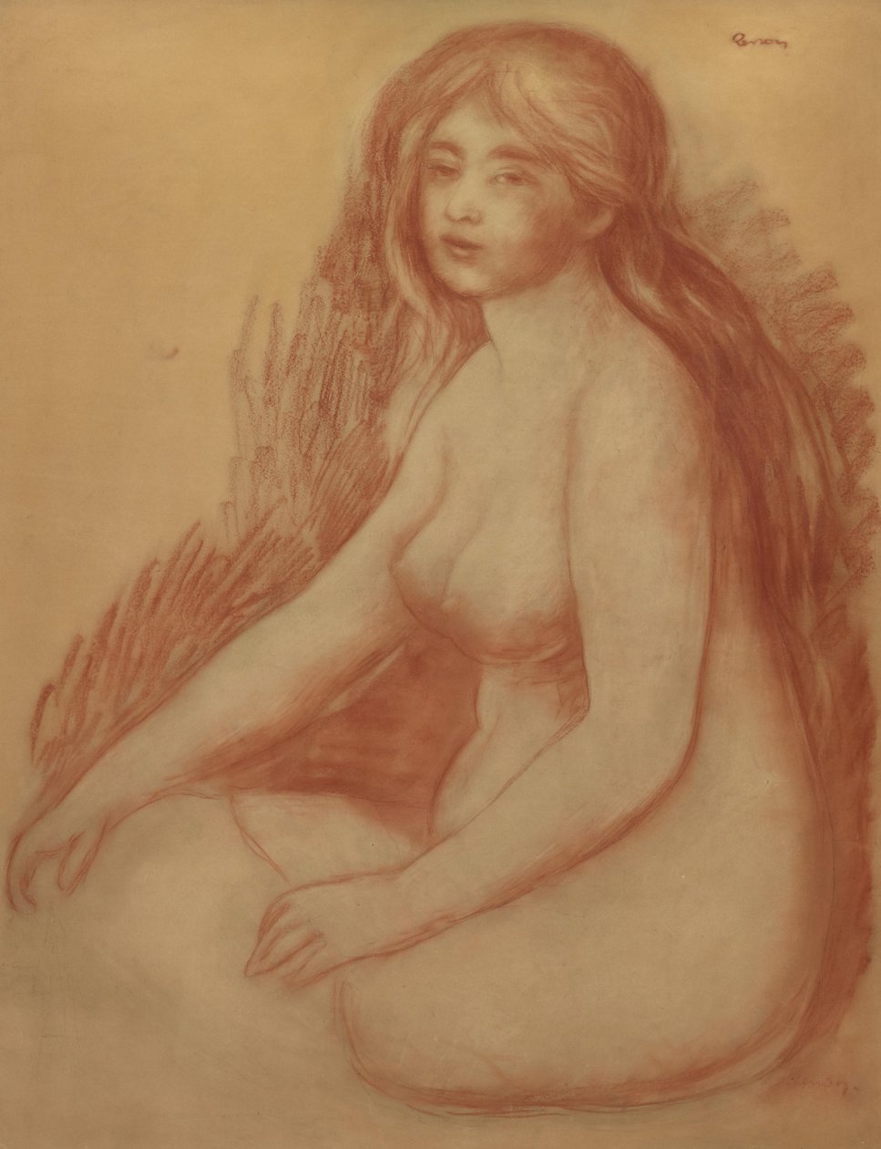 Le Baigneur - Pierre Auguste Renoir