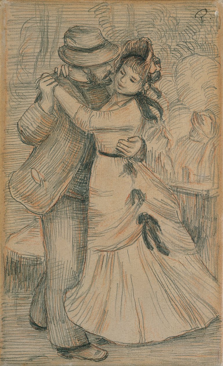 La danse champêtre, 1883 - Pierre Auguste Renoir