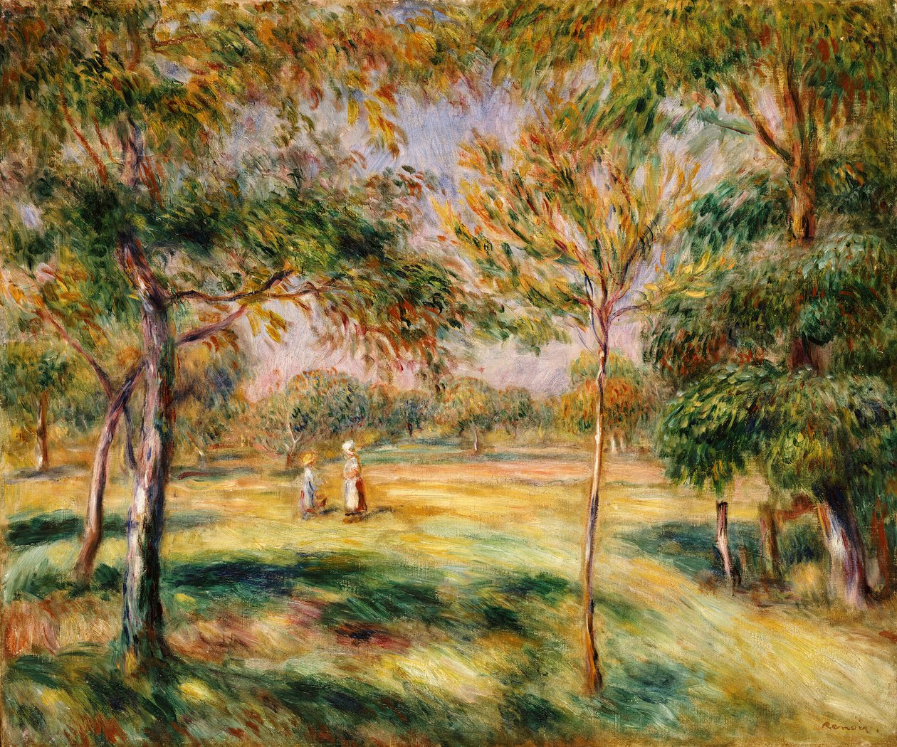 La Clairière, 1895 - Pierre Auguste Renoir