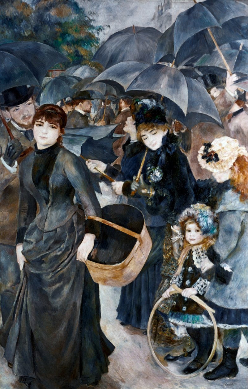 Les Parapluies, 1881-1886 - Pierre Auguste Renoir