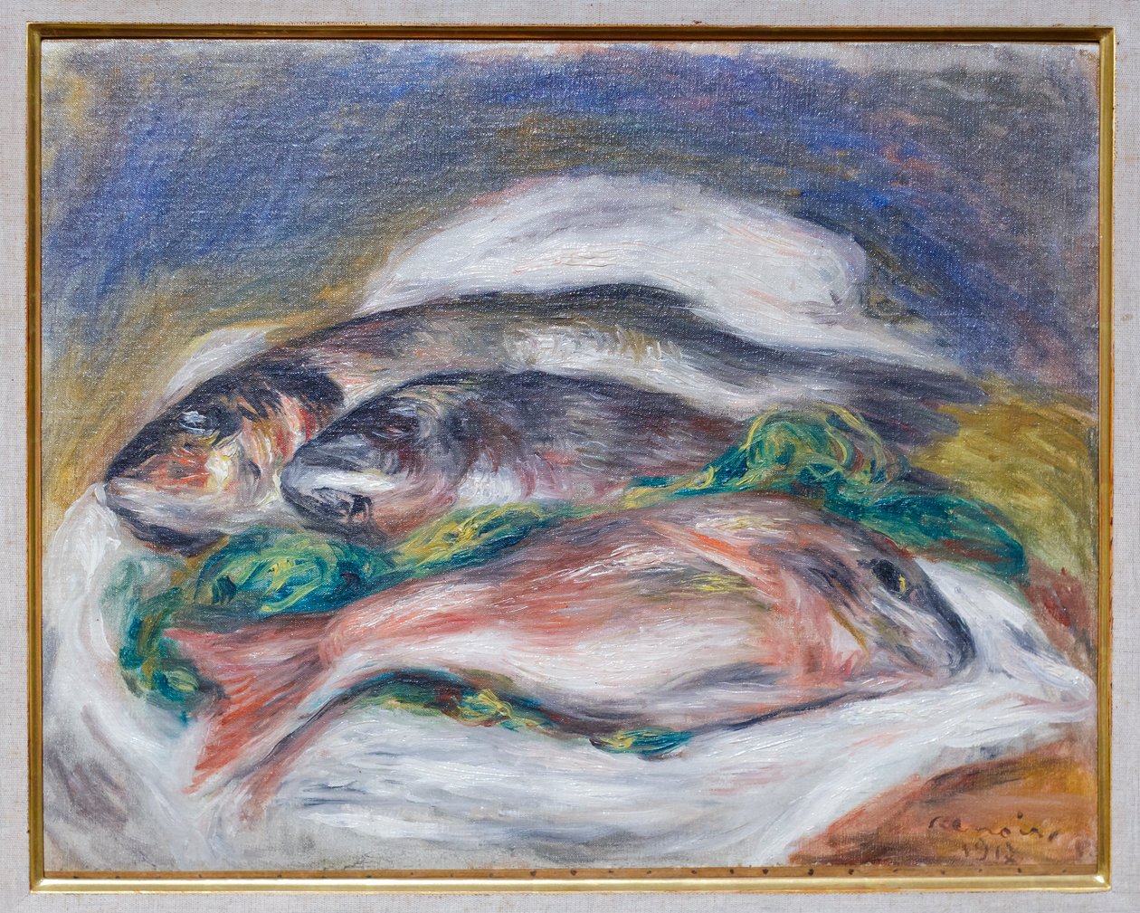 Les poissons - Pierre Auguste Renoir