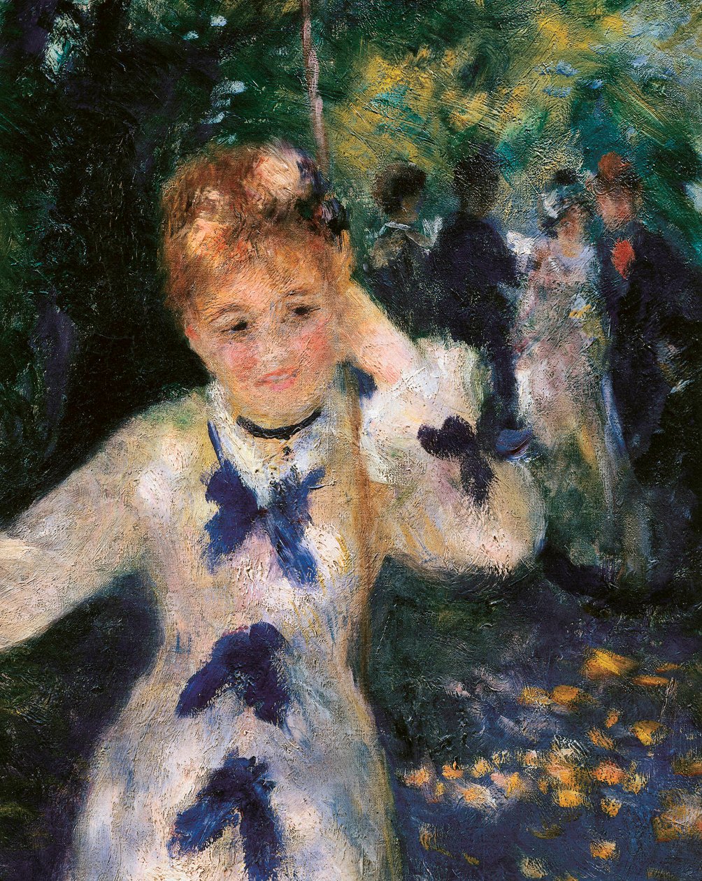 La balançoire (détail) - Pierre Auguste Renoir