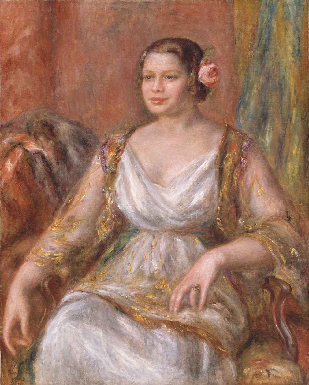 Tilla Durieux Ottilie Godeffroy - Pierre Auguste Renoir