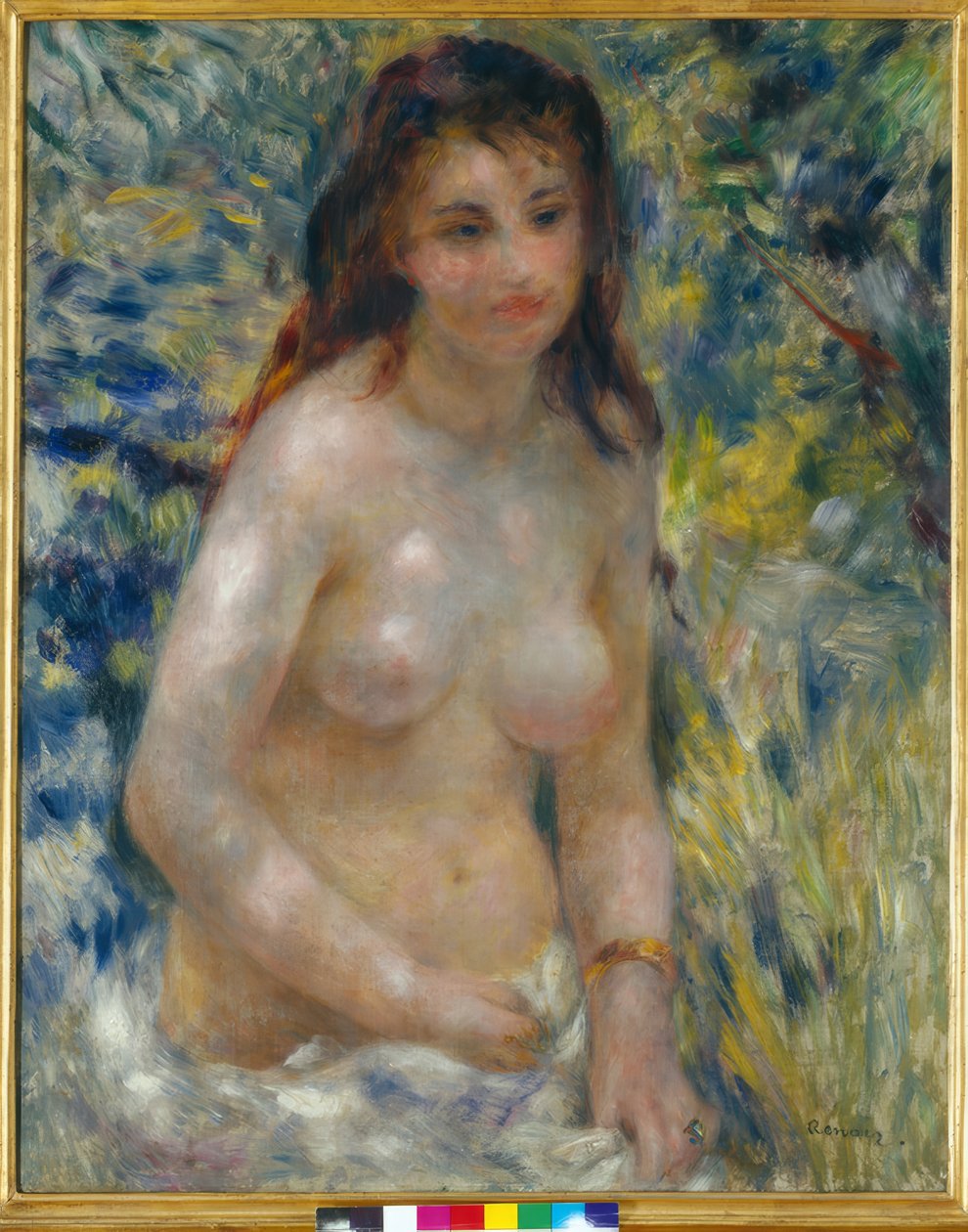 Torse de femme au soleil - Pierre Auguste Renoir