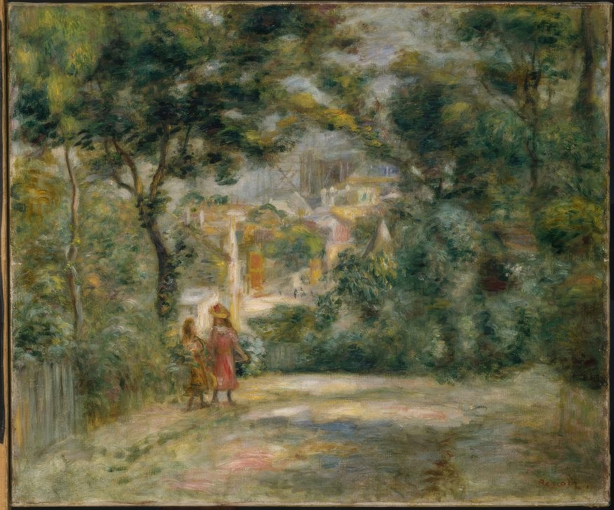 Vue du Sacré-Cœur - Pierre Auguste Renoir