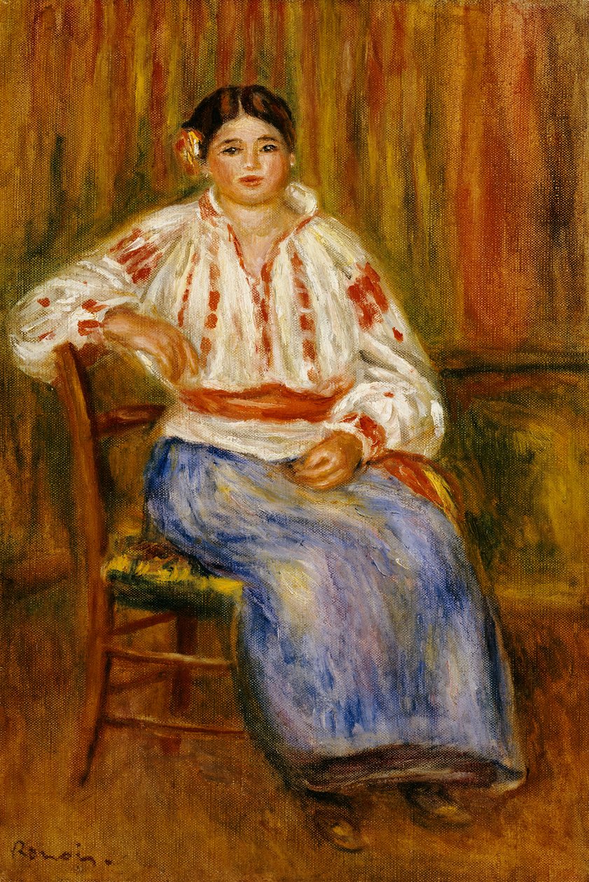 Jeune Roumain, 1914 - Pierre Auguste Renoir