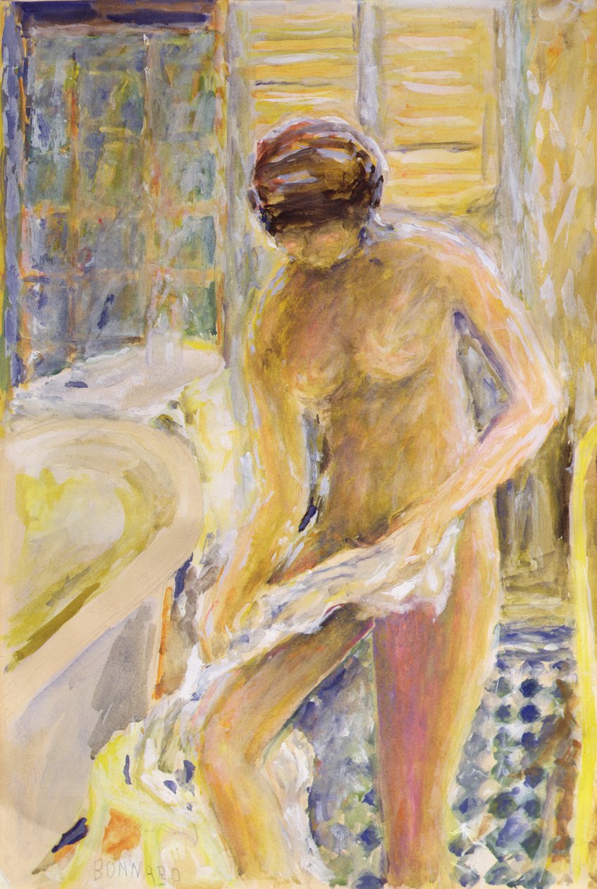 Après le bain, c.1933 - Pierre Bonnard