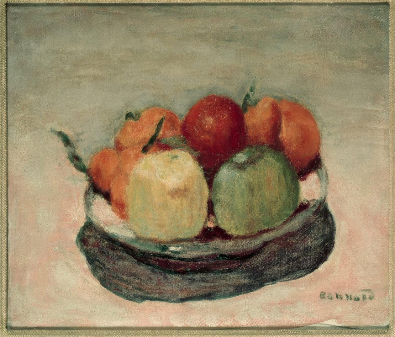 Assiette de fruits ou Les pommes - Pierre Bonnard