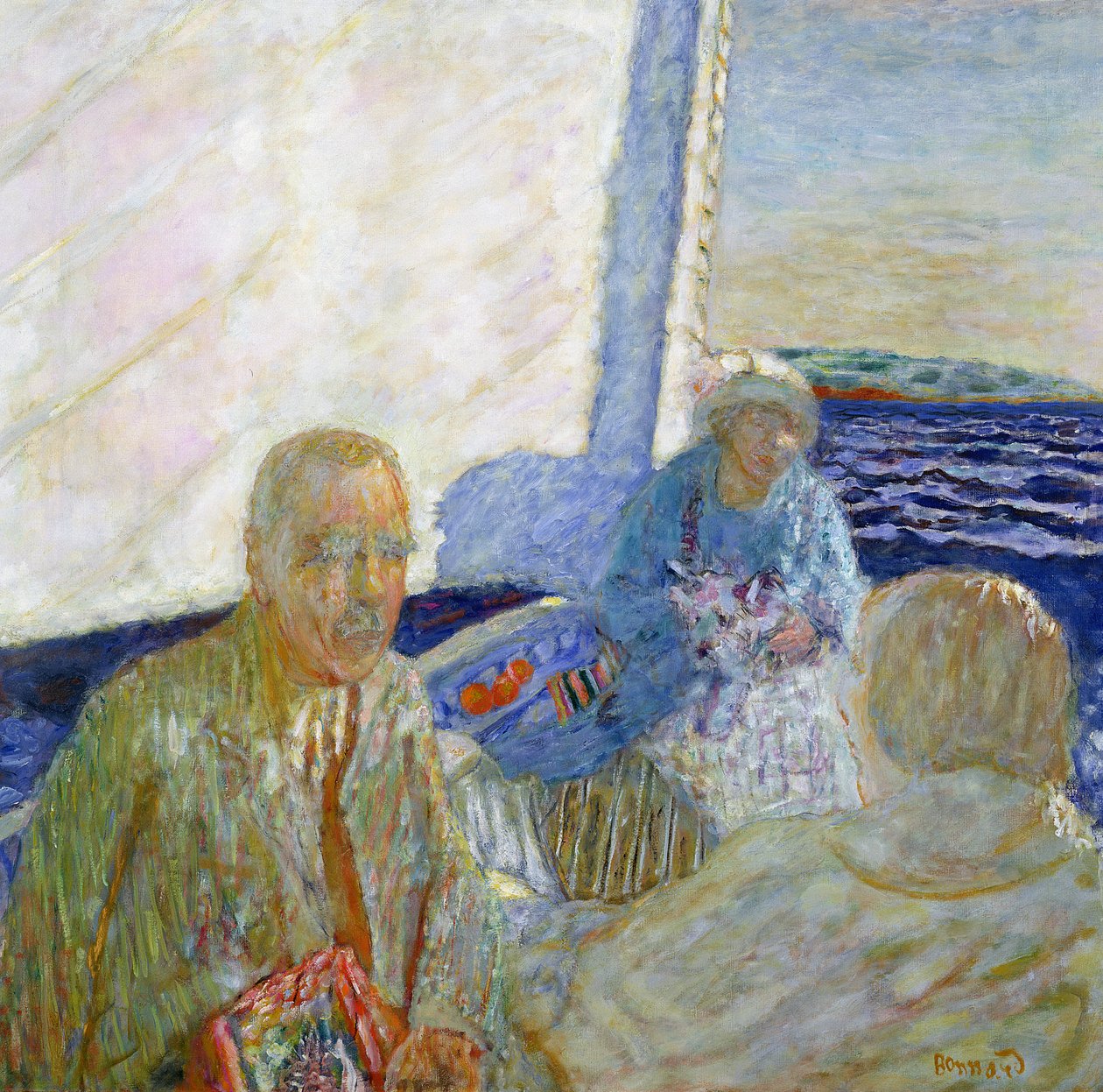 En mer, 1924 - Pierre Bonnard
