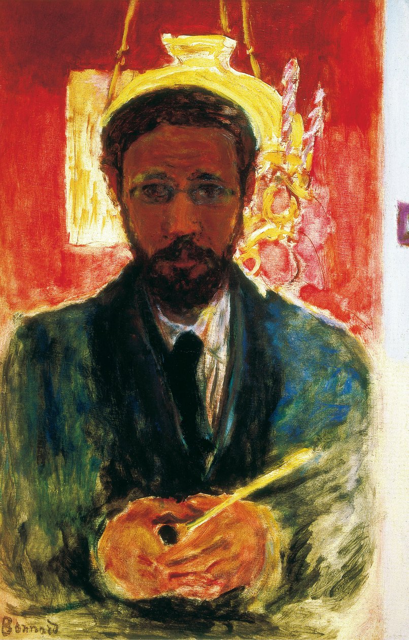 Autoportrait avec pipe. 1908 - Pierre Bonnard