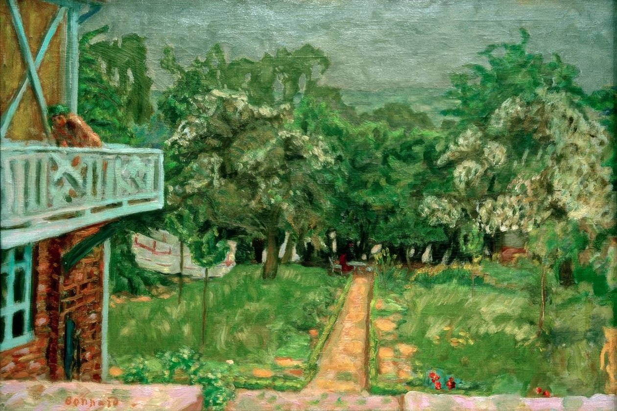 Balcon bleu - Pierre Bonnard