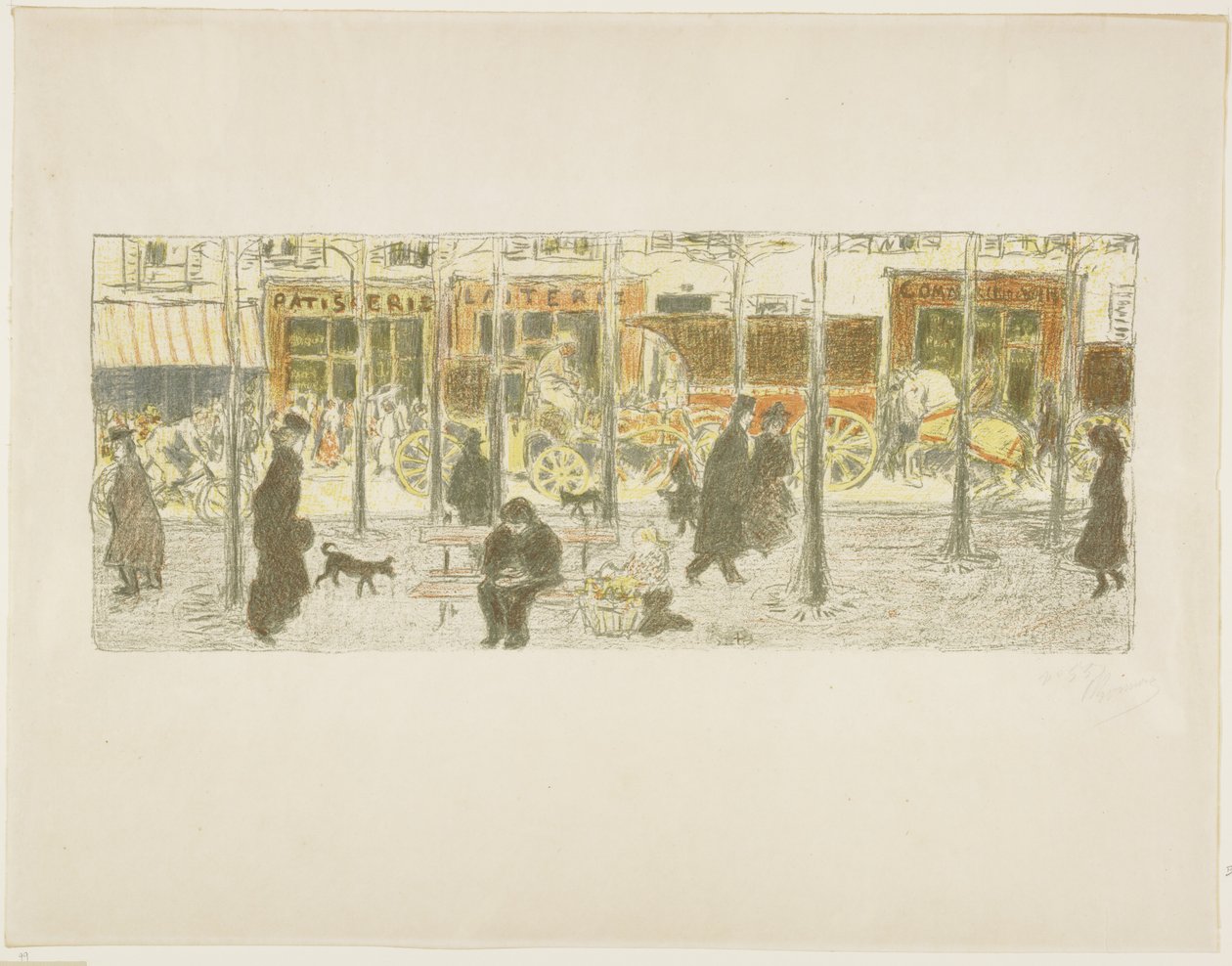 Boulevard - Pierre Bonnard