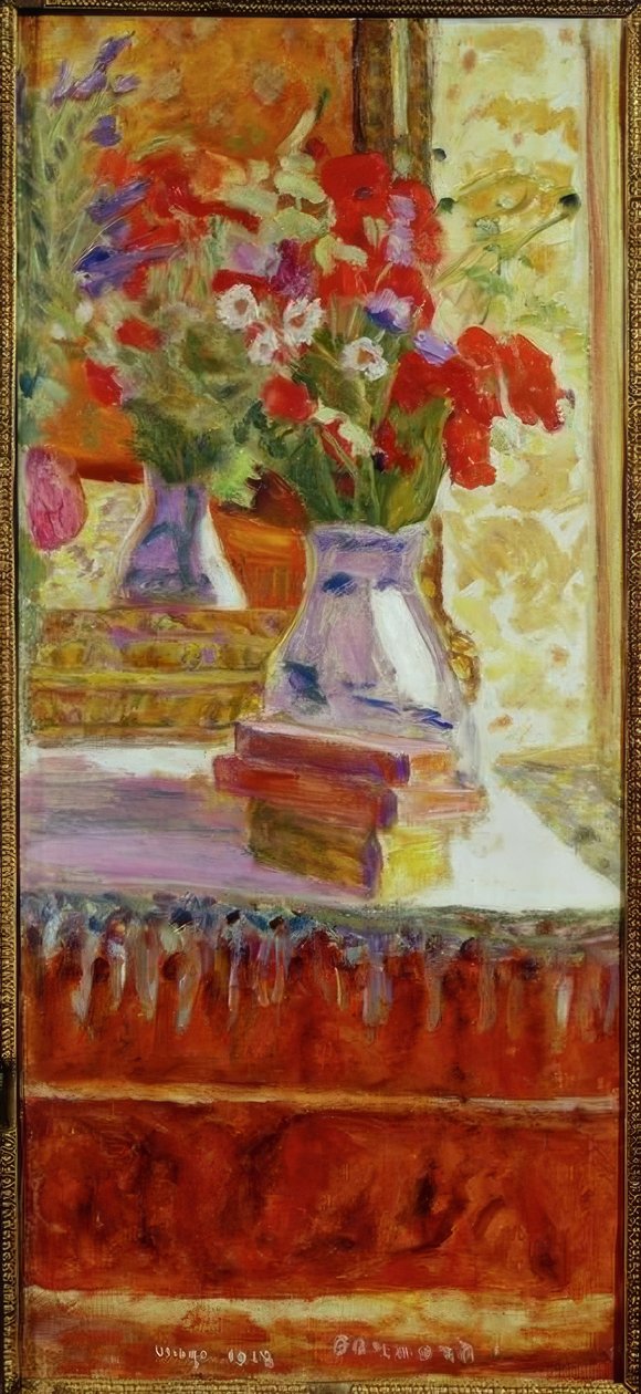 Bouquet de coquelicots - Pierre Bonnard