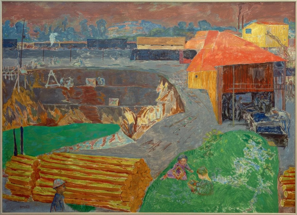 Carrière de lignite - Pierre Bonnard