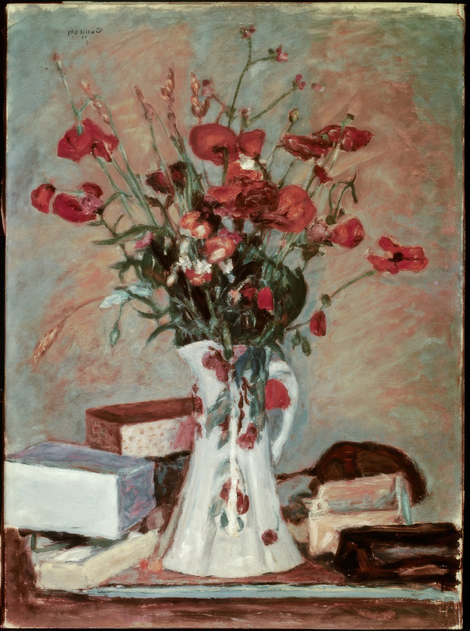 Coquelicots et graminées - Pierre Bonnard