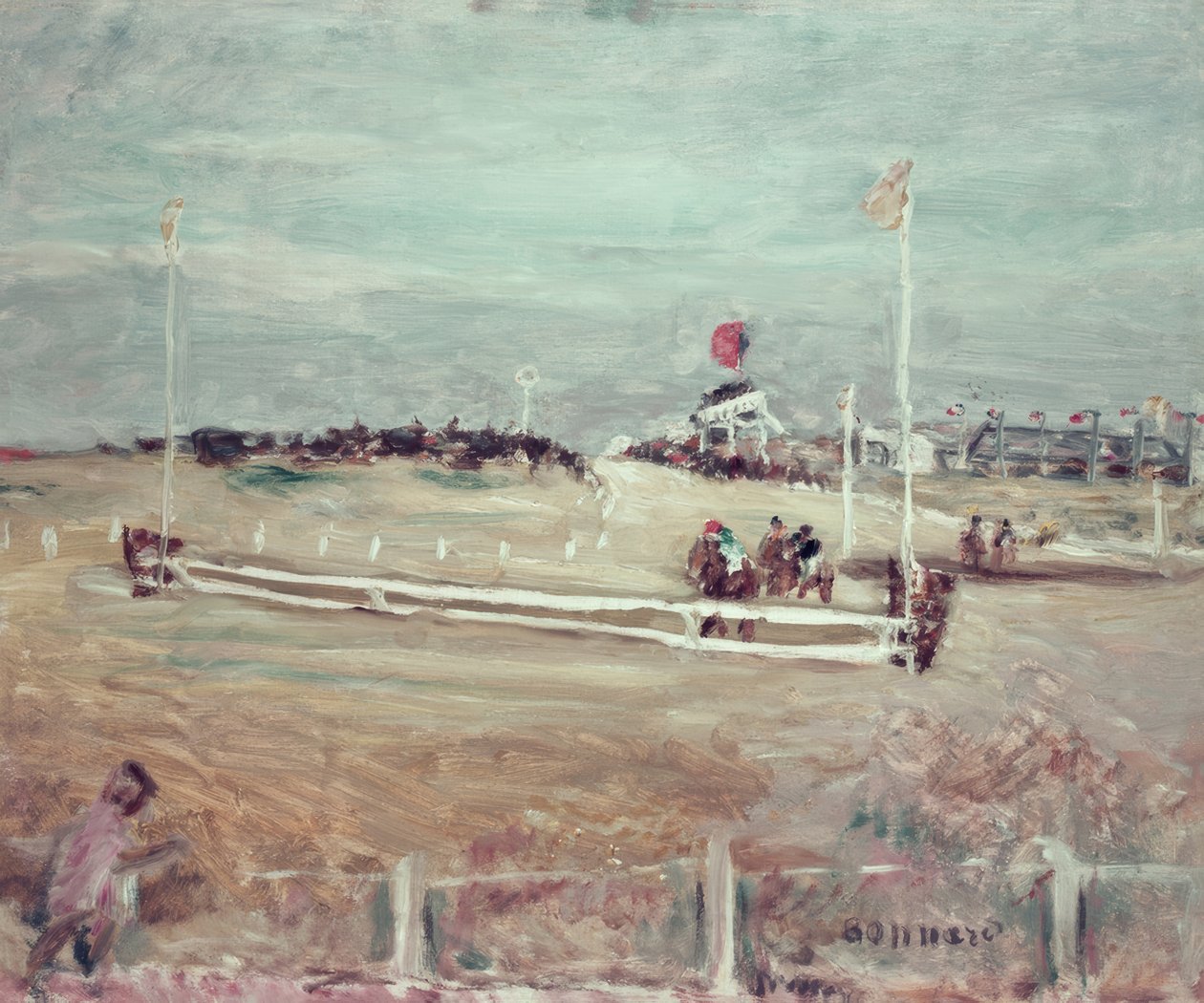Courses à Boulogne - Pierre Bonnard