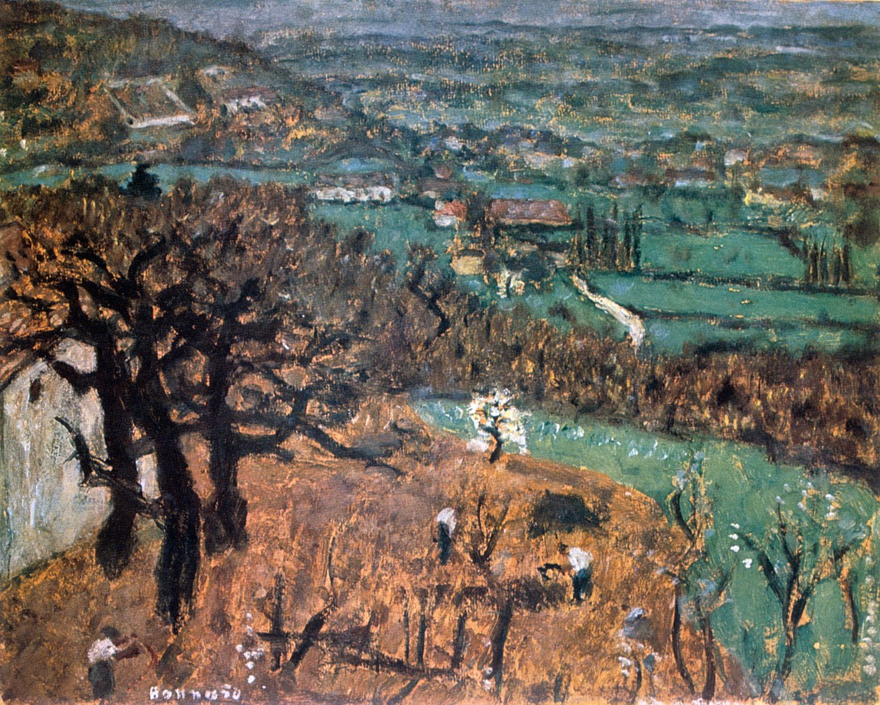 Paysage dauphinois, vers 1899 - Pierre Bonnard